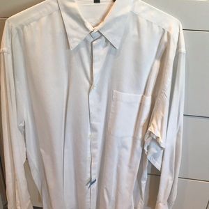 White Cotton Button Down